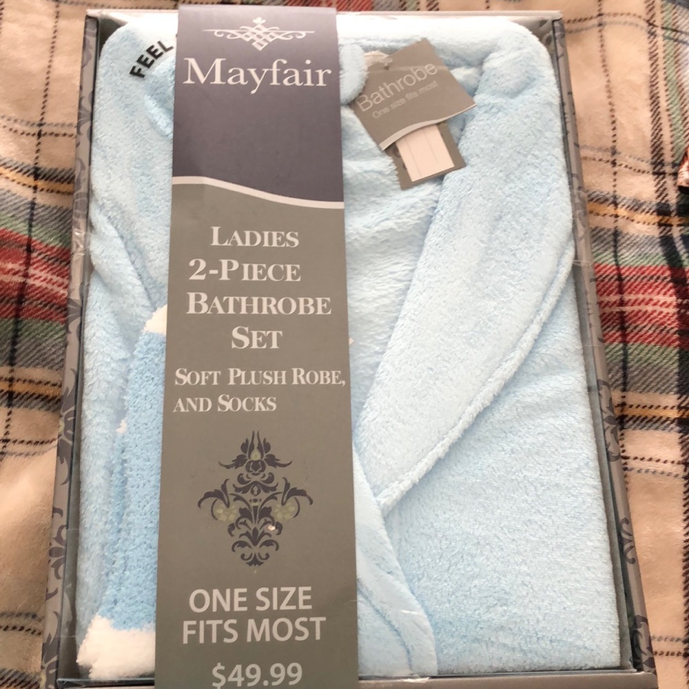 New Robe and sock set